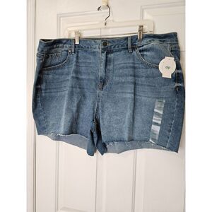Dip Size 24W High Rise Jean Shorts